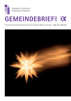 Der Gemeindebrief Nr. 258 der Andreaskirche München Fürstenried West