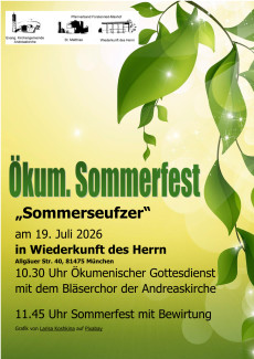 Ökumenisches Sommerfest 