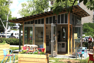 Kiosk im Quartier Fürstenried